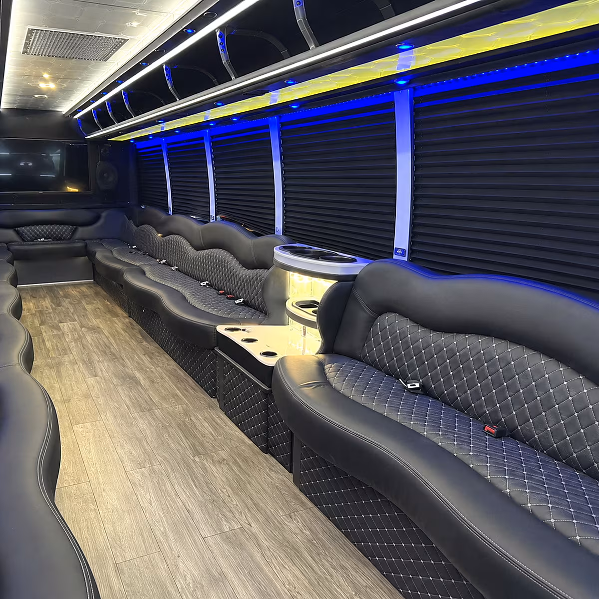 concert bus rentals to venues across the greater houston area