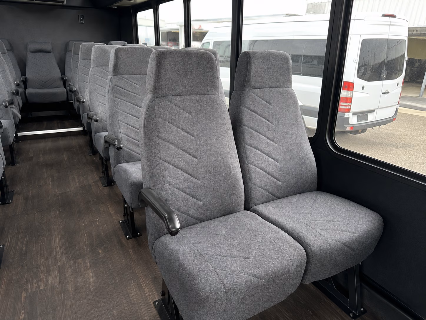 pearland 20 passenger minibus interior