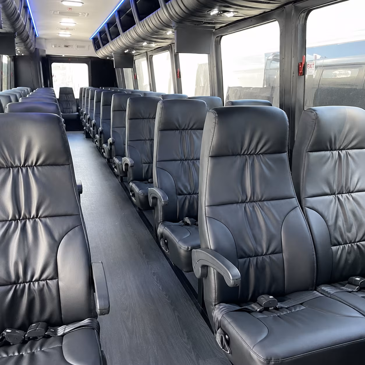 pearland 30 passenger minibus inside