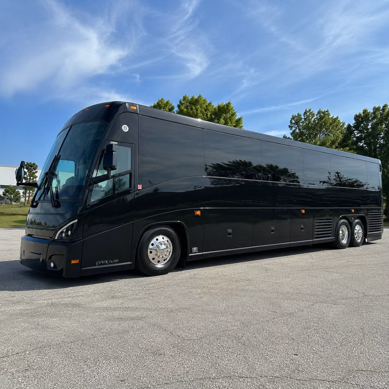 pearland 47 passenger charter bus