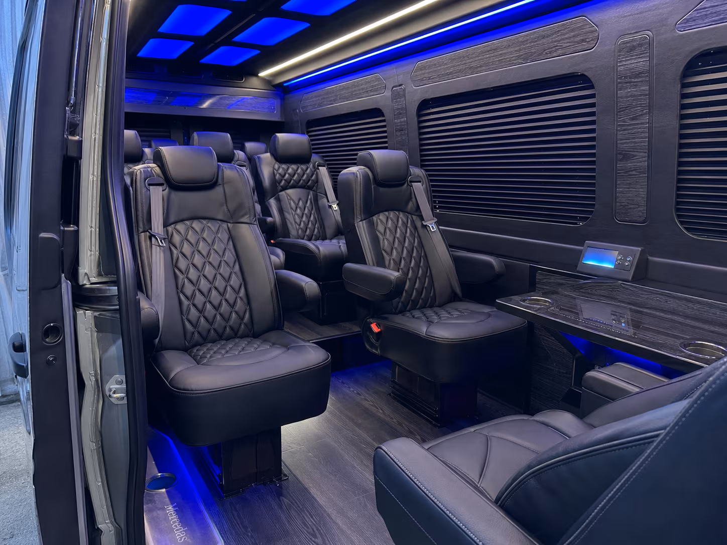 pearland event transportation onboard seating