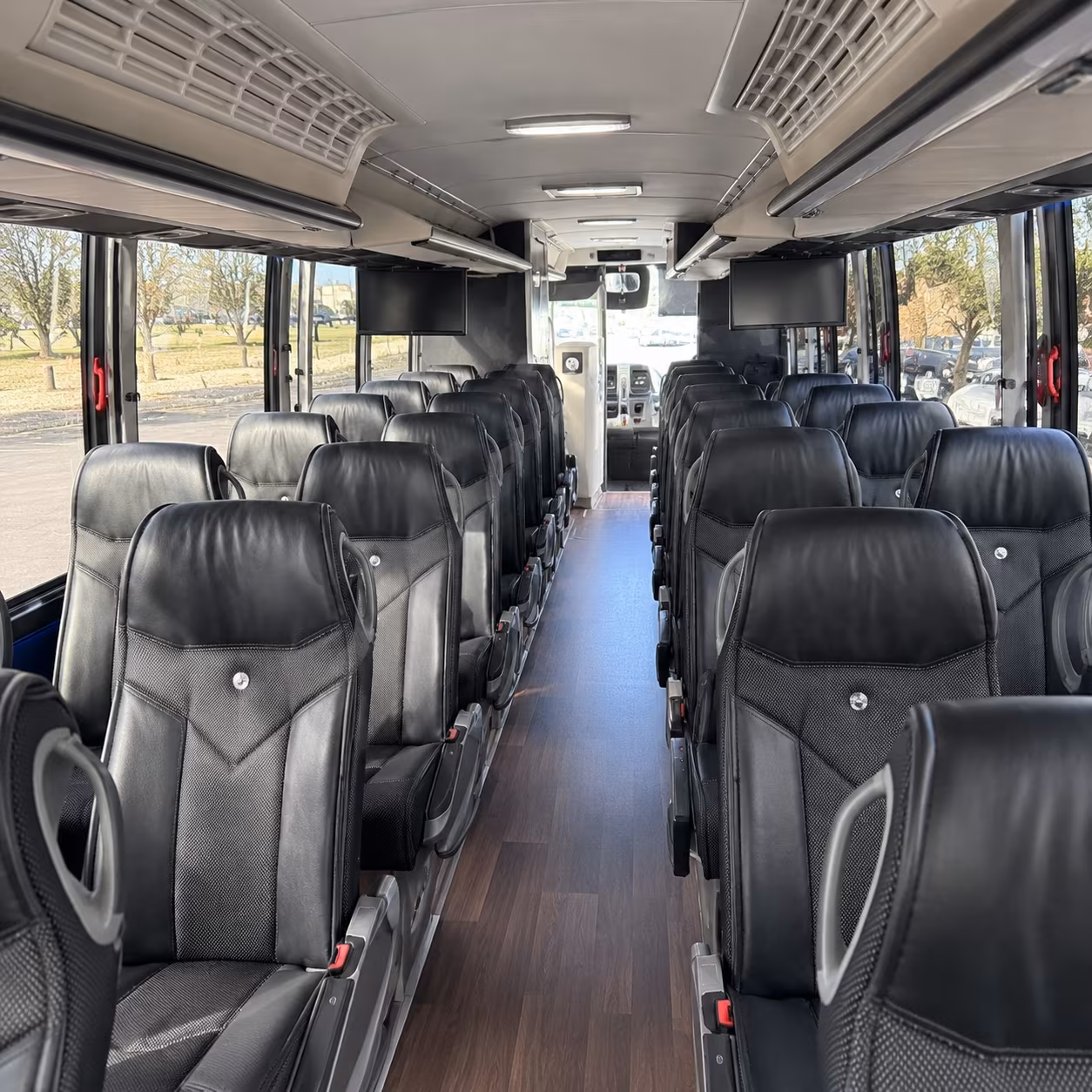 pearland long distance charter bus rental