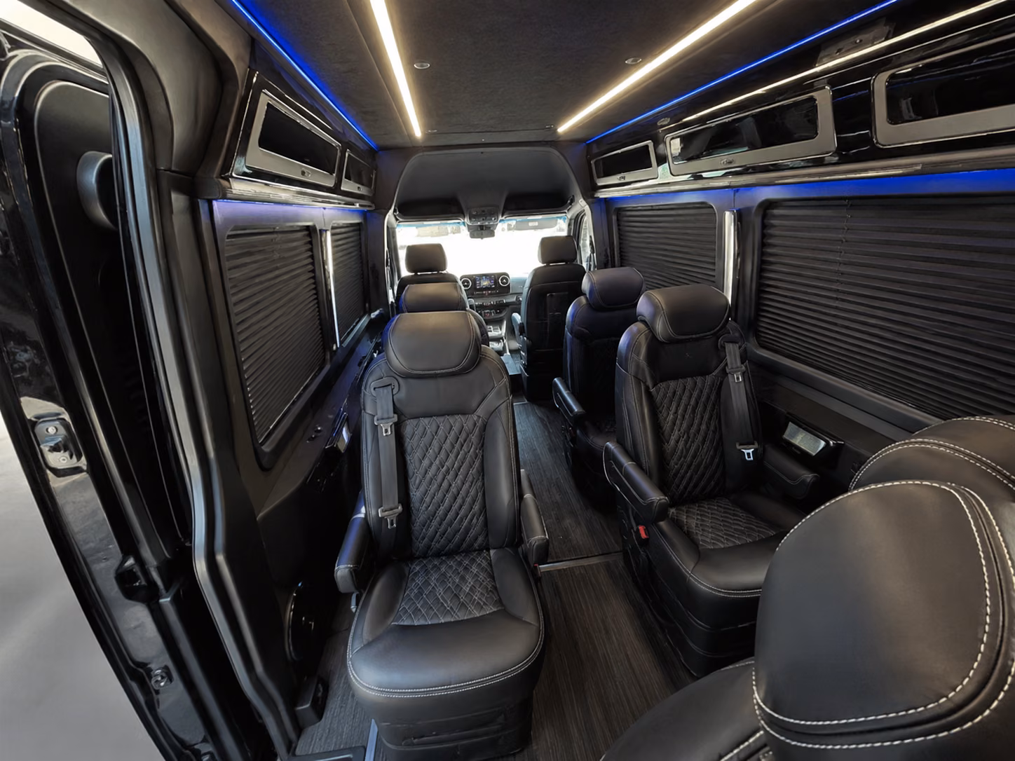 pearland sprinter van with driver interior