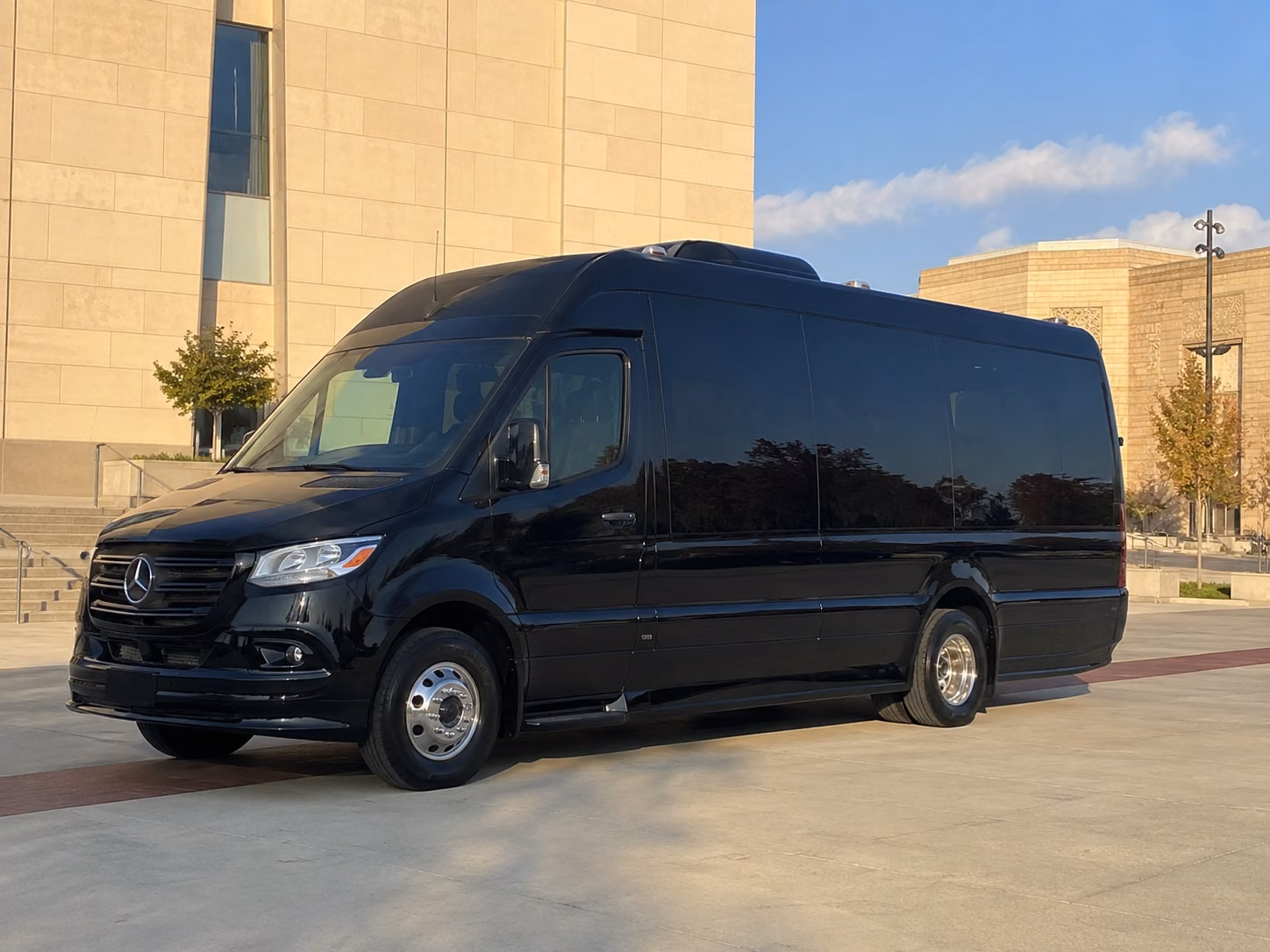 pearland sprinter van with driver