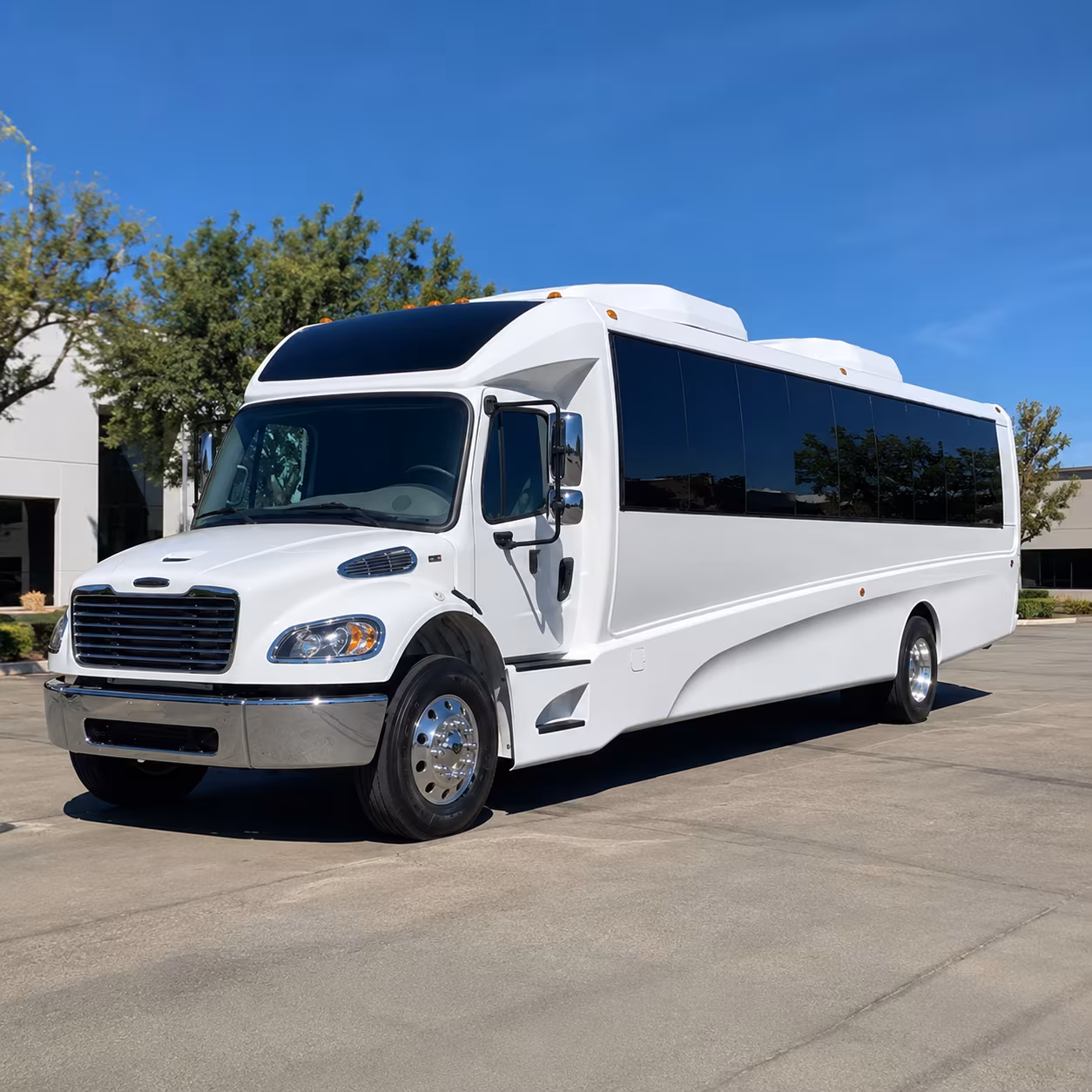 shuttle buses for pearland wedding guests between hotels and your venue
